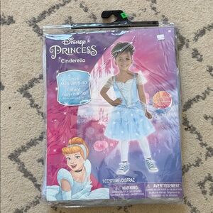 Disney Cinderella Kids Costume - Light Blue and White